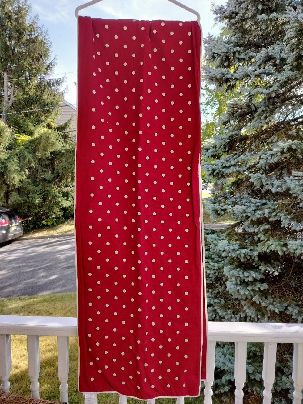 Pottery Barn Table Runner 100% Cotton